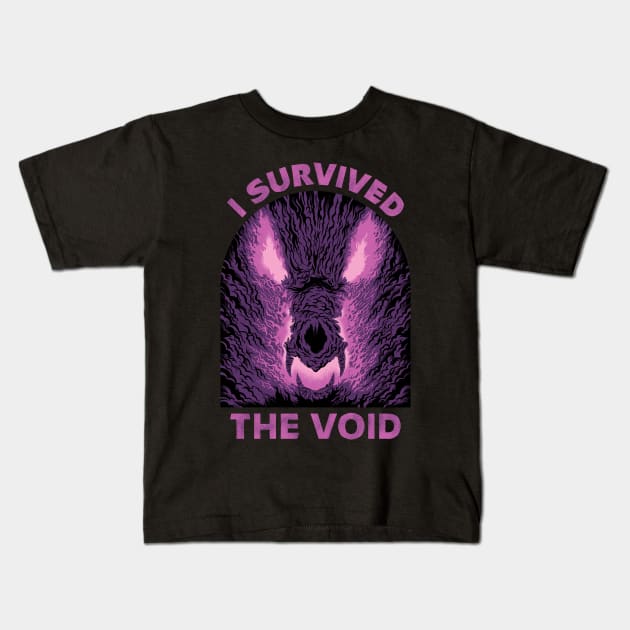 I survived the void ... Kids T-Shirt by DCLawrenceUK